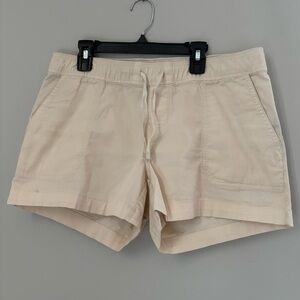 The North Face Soft White Utility Shorts, Size S